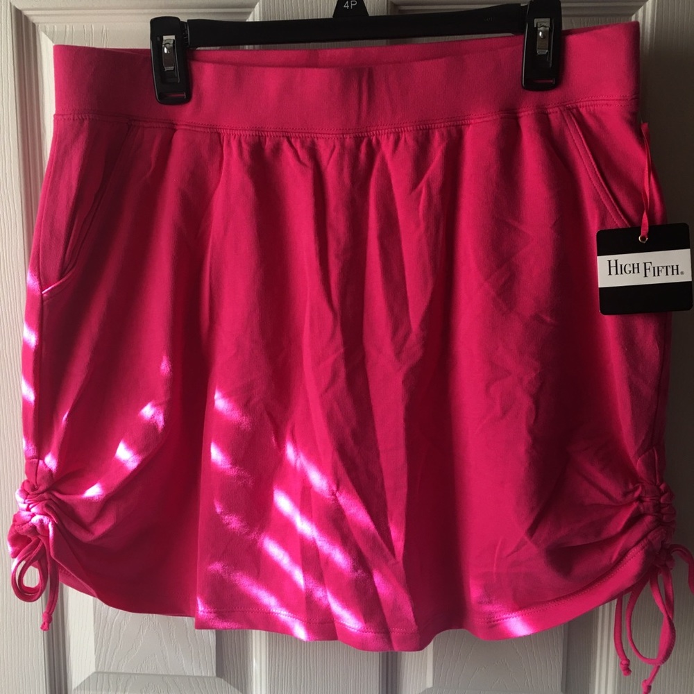 Hot Pink High Fifth Skort